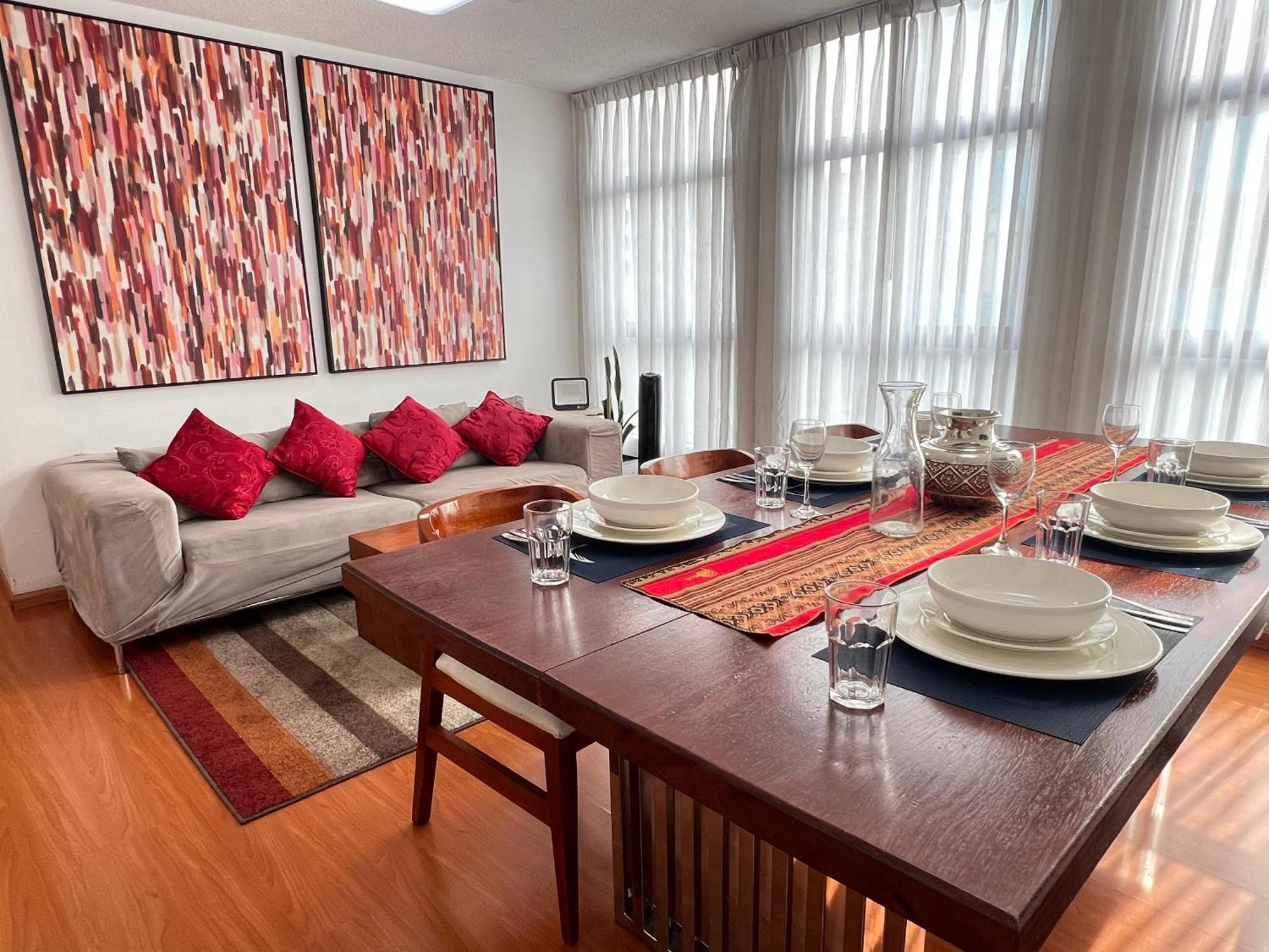 Downtown Lima Apt With May Promo Book & Save Big Eksteriør bilde